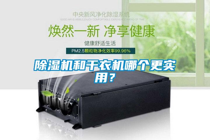 除濕機和干衣機哪個更實用?