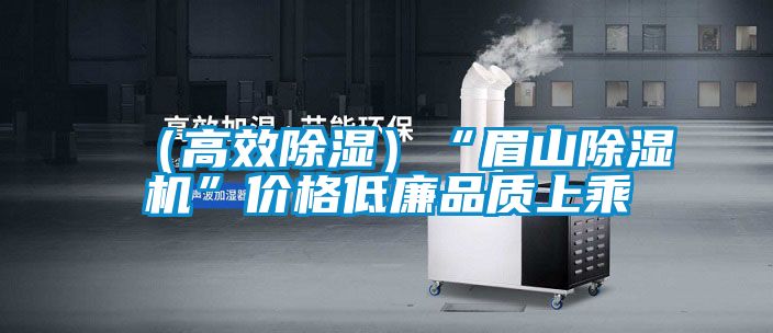 (高效除濕)“眉山除濕機(jī)”價格低廉品質(zhì)上乘